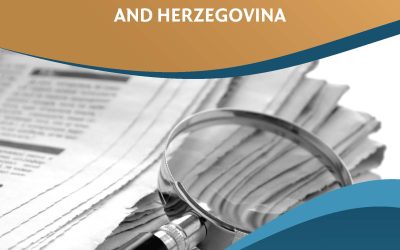 Media coverage of the cases and the work of the judiciary during the pandemics in Bosnia and Herzegovina