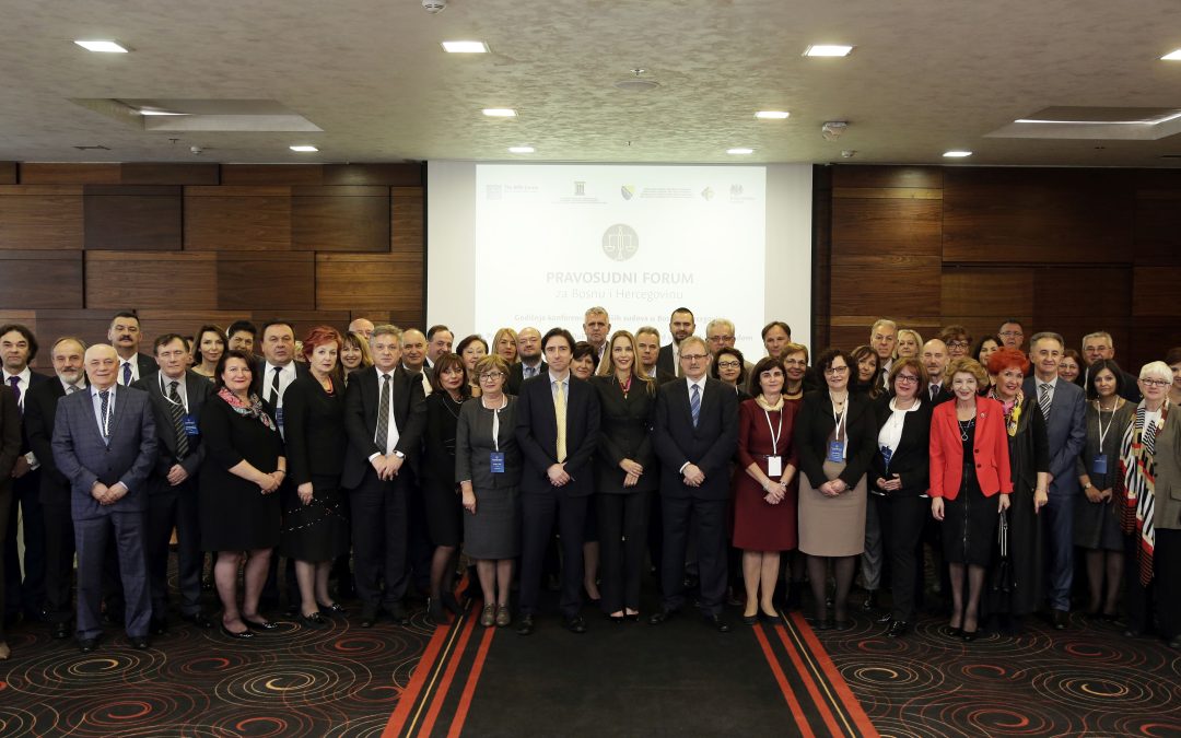Judicial Forum for Bosnia and Herzegovina – Annual Conference of the Highest Courts in Bosnia and Herzegovina on the topic Right to a Reasoned Judgement – Mandatory Standard in Court Proceed