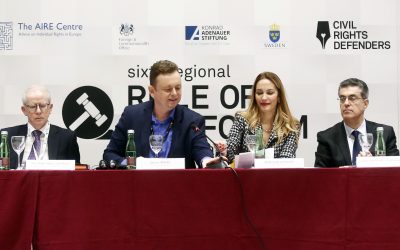 Sixth Annual Regional Rule of Law Forum for South East Europe