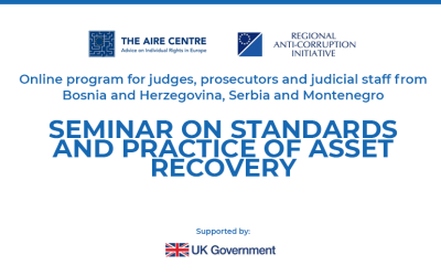 Judges, prosecutors and judicial staff from the Western Balkans: An important exchange of experiences in asset recovery