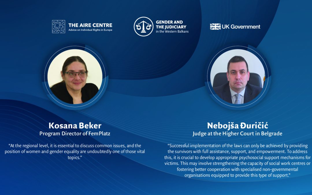 Insights from Experts — Addressing Gender-Based Violence and Discrimination in Serbia