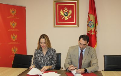 Supreme State Prosecutor’s Office of Montenegro and AIRE Center Sign Memorandum of Understanding